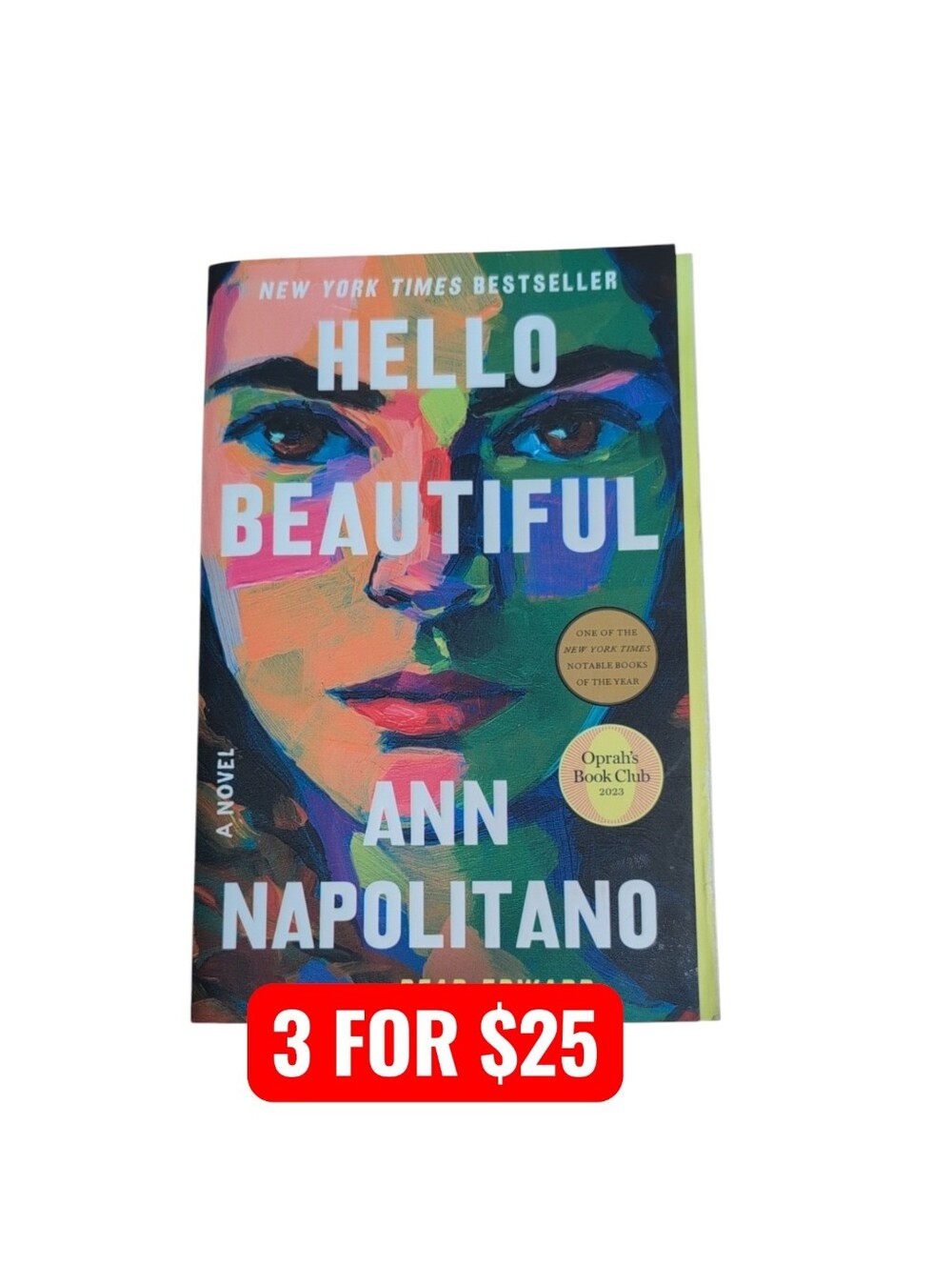 Hello Beautiful by Ann Napolitano Paperback Oprah's Book Club